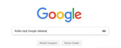 Reklama na google